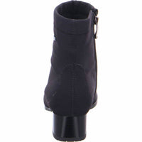 Ara Women's Milano-meadow Waterproof Bootie in black - women's shoe - alternate view