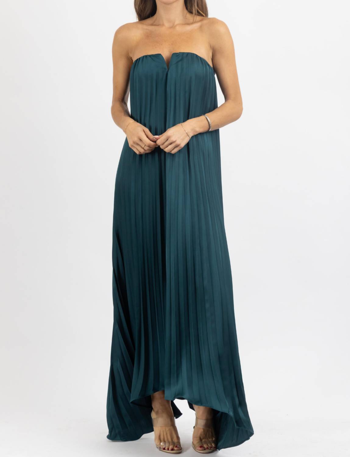 Fore Collection - Sienna Pleated Maxi Dress