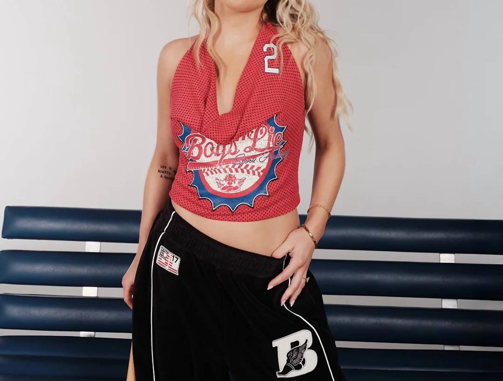 Boys Lie - Sporty Spice Halter Top