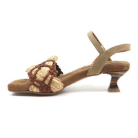 Pedro Anton - Women's Trenza Cuero Heels