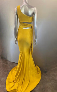 Jessica Angel - Jessica Angel One Shoulder Dress With Cut Outs