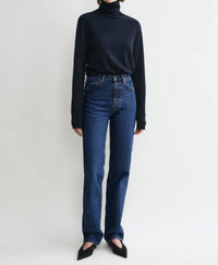 Toteme - Classic Cut Full Length Denim Jean