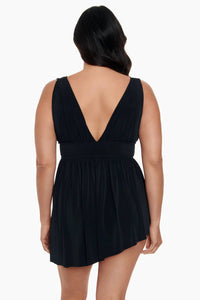 Longitude - Long Torso Goddess Flyaway Swim Dress