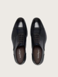 Salvatore Ferragamo - Men's Gancini Oxford Leather Shoes