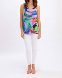Frank Lyman - Casual Scoop Neck Pullover Top