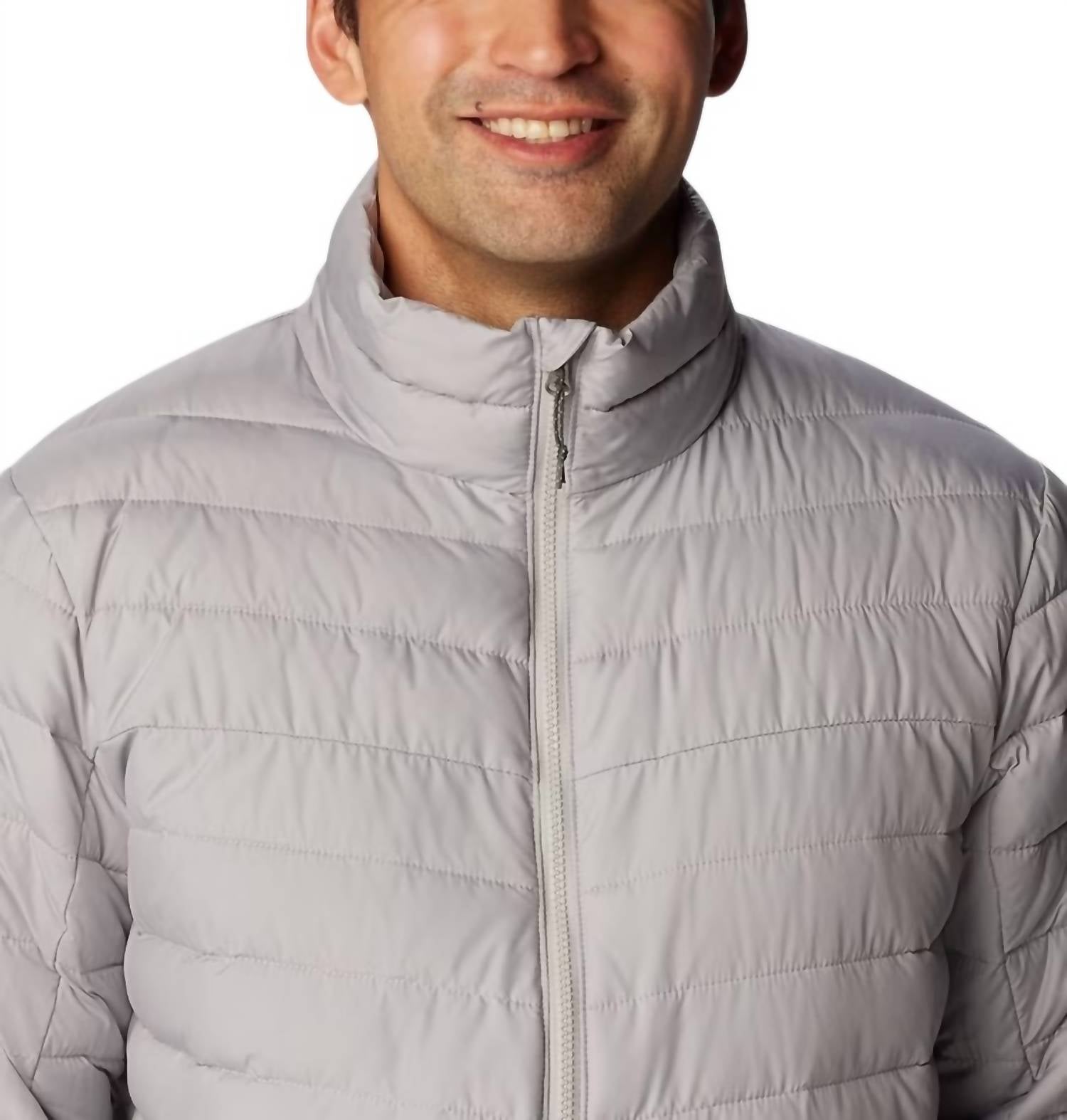 Columbia Men’s Slope Edge Insulated Winter Jacket in gray - men's jacket - view 6