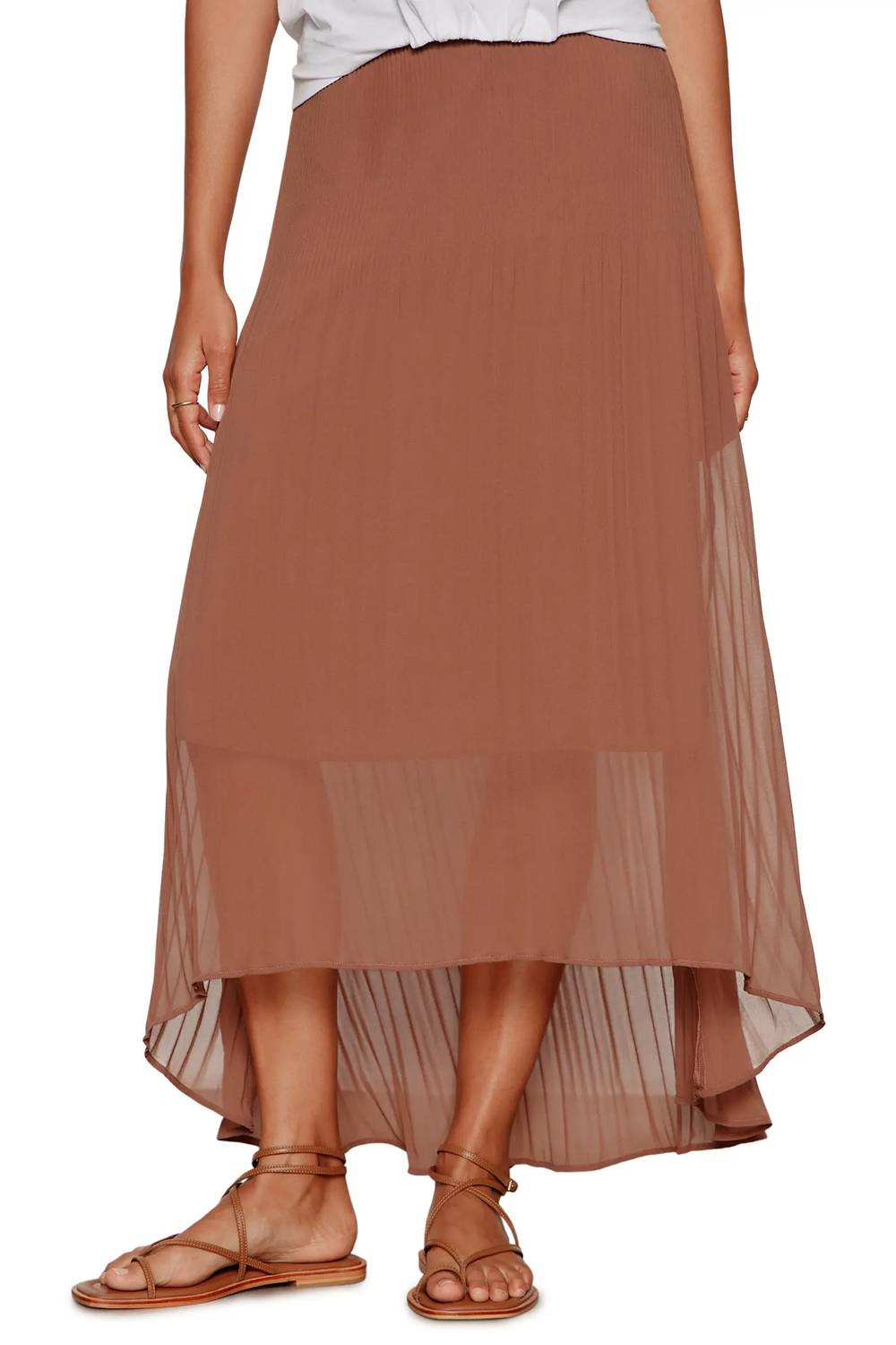 Sanctuary - Meant To Be Pleated Midi Skirt