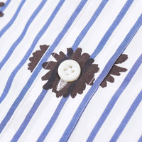 Luigi Borrelli Napoli - Men's Regular-fit Floral Cotton Shirt