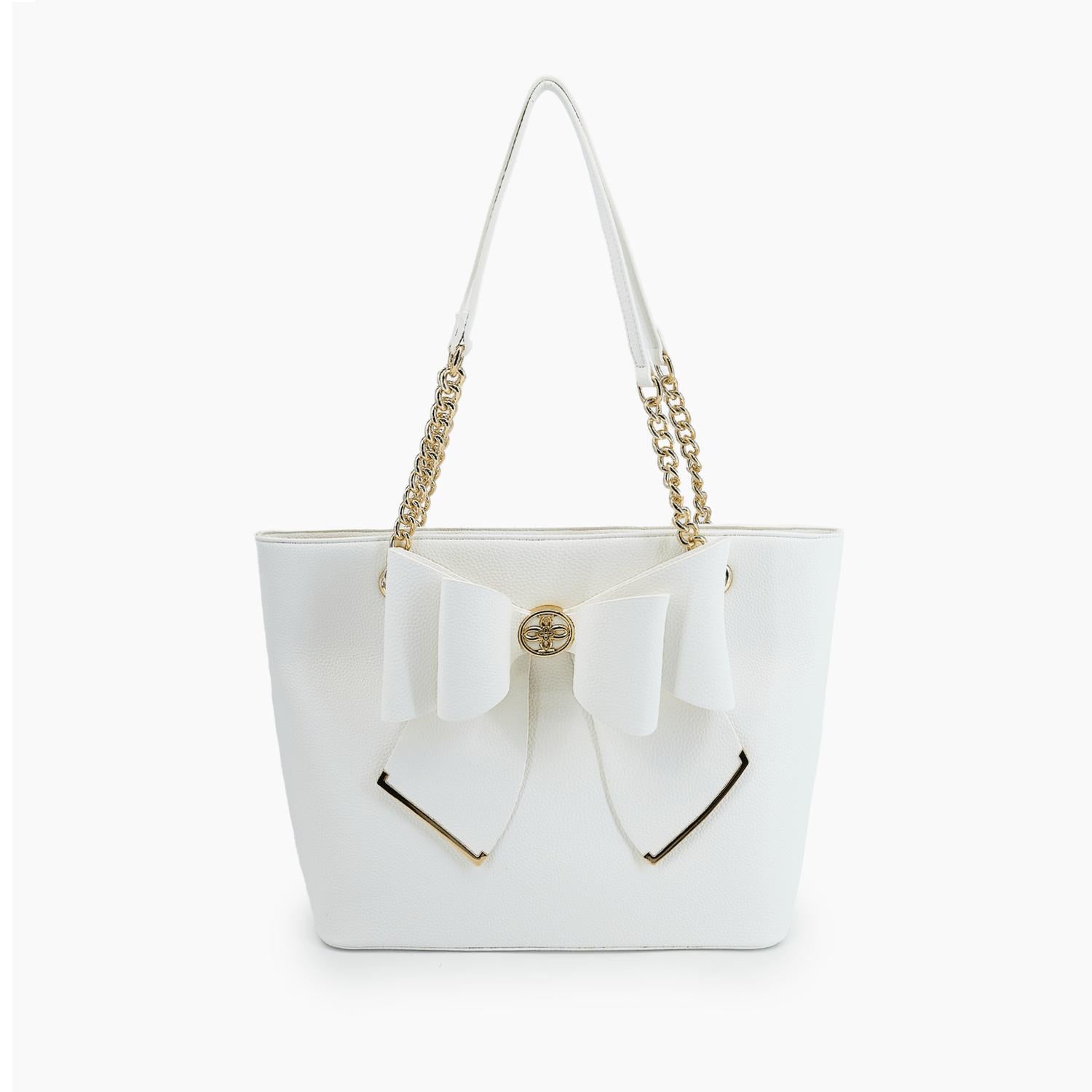 Like Dreams - Women's Aubrey Bow Vegan Tote Bag