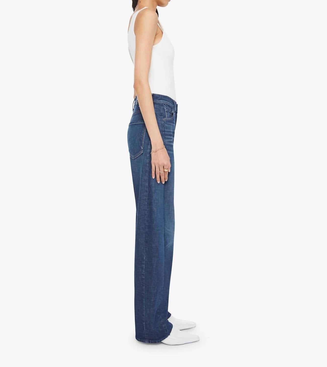 Mother - Full-pipe Skimp Barrel Leg Jeans