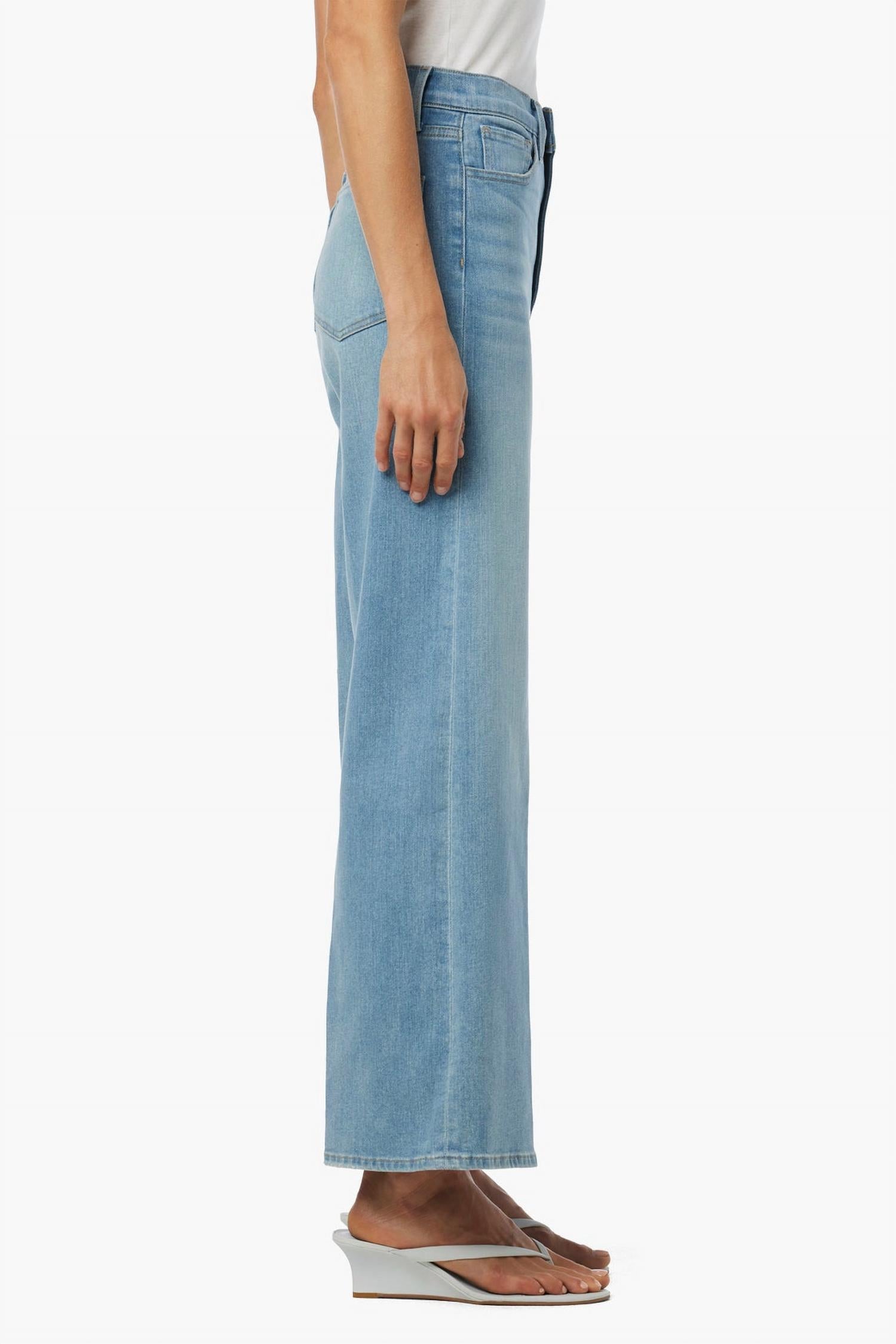 Joe'S Jeans - Mia High Rise Wide Leg Ankle Jeans