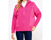 Strut & Bolt - So Cozy Quilted Sweater Jacket