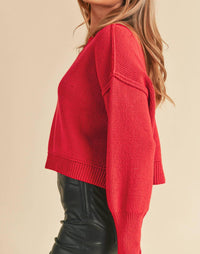 Aemi + Co - Layla Boxy Pullover Sweater