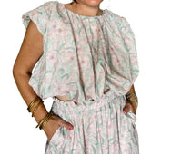 Aureum - Floral Print Shired Top