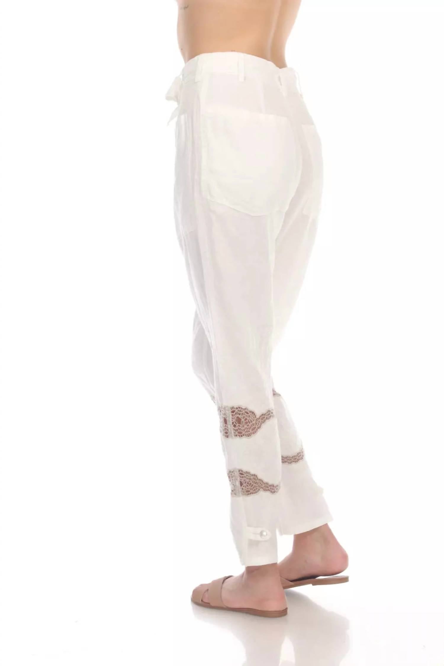 Johnny Was - Antique Highwaist Straight Leg Pants