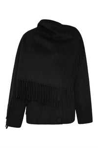 POSSE Wren Boxy Coat in black - women's jacket - alternate view