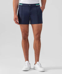 Ron Dorff Men's Tennis Shorts in navy - men's shorts