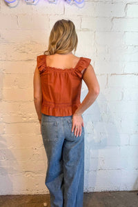 Adeline - Fawn Top
