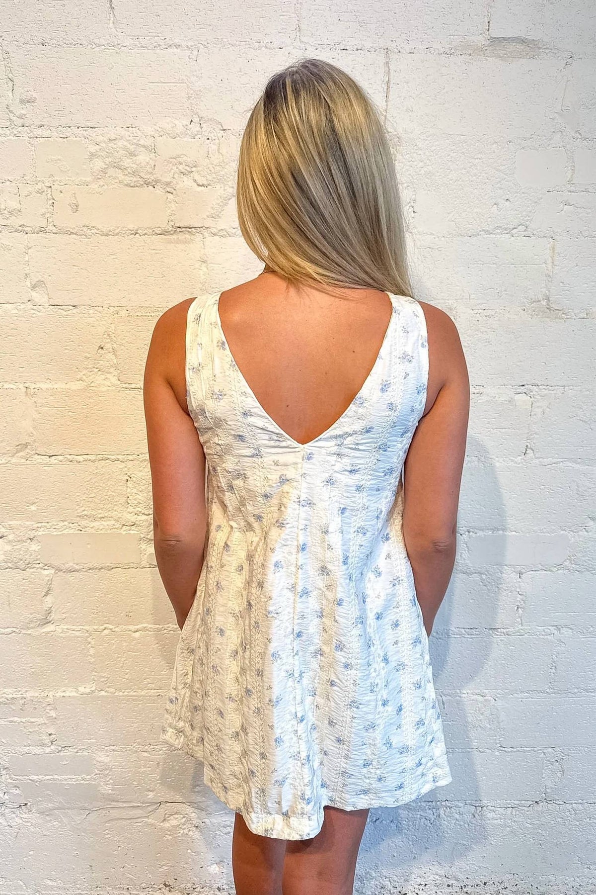 Adeline - Into the Garden Mini Dress