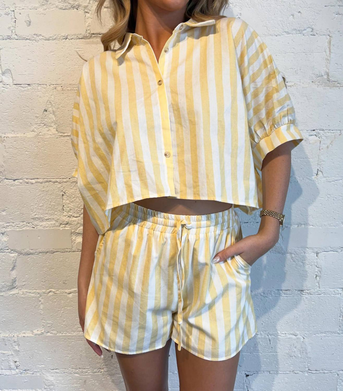 Adeline - Limoncello Boxy Shirt