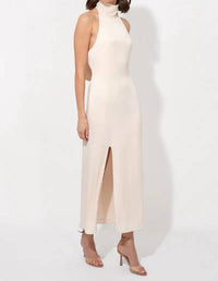 Adelyn Rae - Alize Halter Maxi Dress