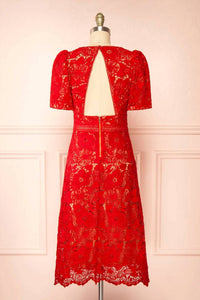 Adelyn Rae - Crochet Lace Dress - clothing - dresses - mini
