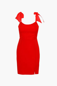 Adelyn Rae - Gia Ribbon Strap Dress