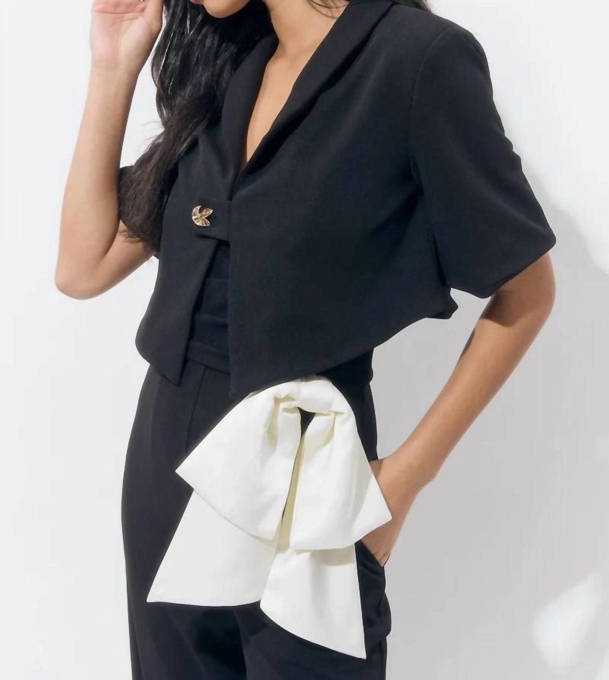 Adelyn Rae - Lanis Short Overlay Jacket