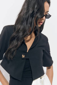Adelyn Rae - Lanis Short Overlay Jacket