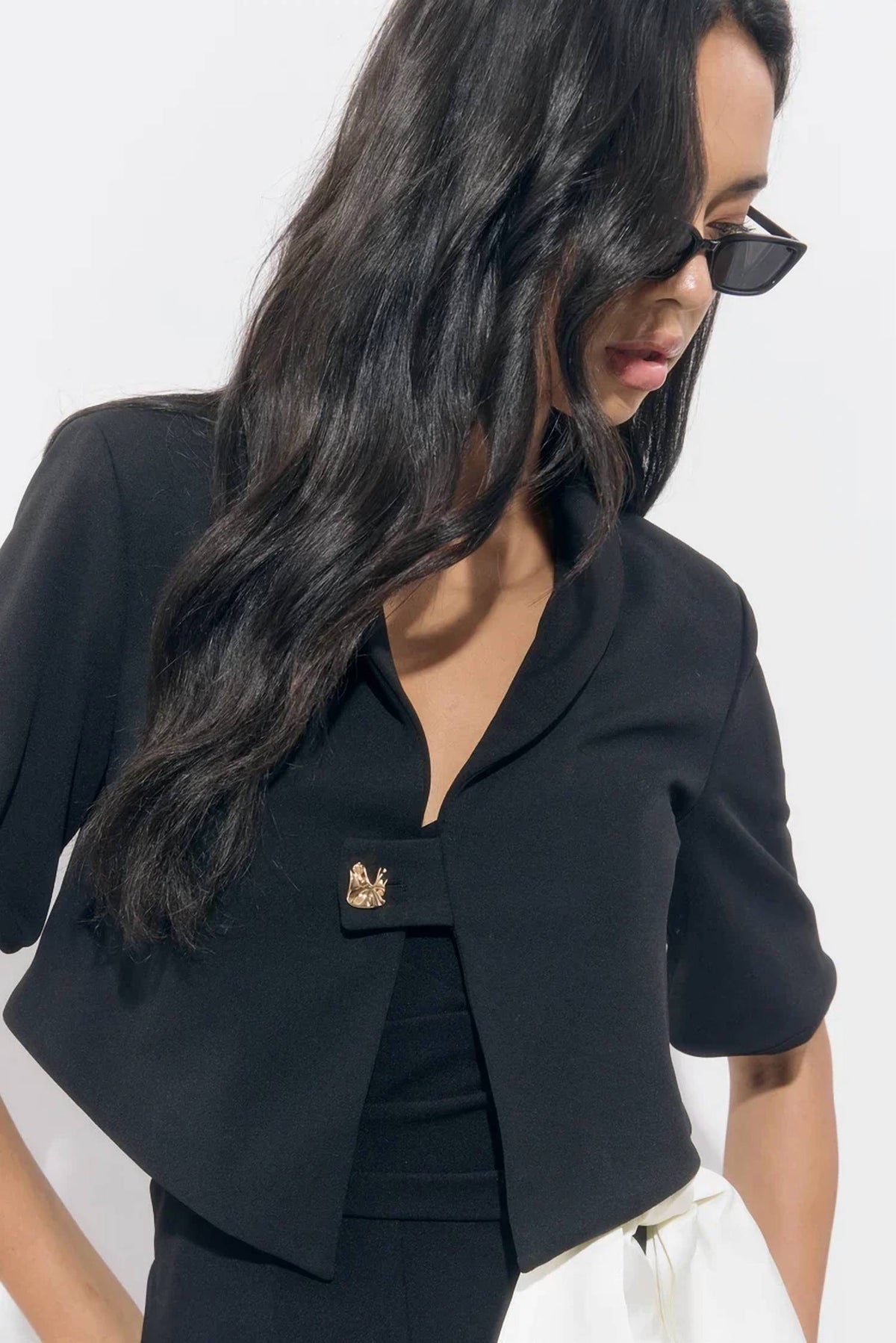 Adelyn Rae - Lanis Short Overlay Jacket