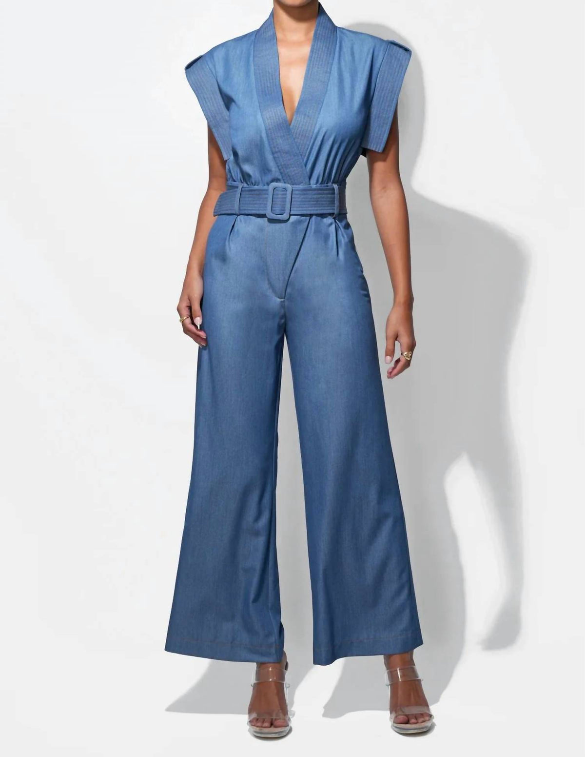 Adelyn Rae - Talia Wide Leg Jumpsuit