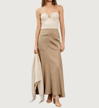 Moon River - Wren Knitted Sweetheart Tube Top