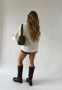 Promesa - Oversized Scarf Sweater