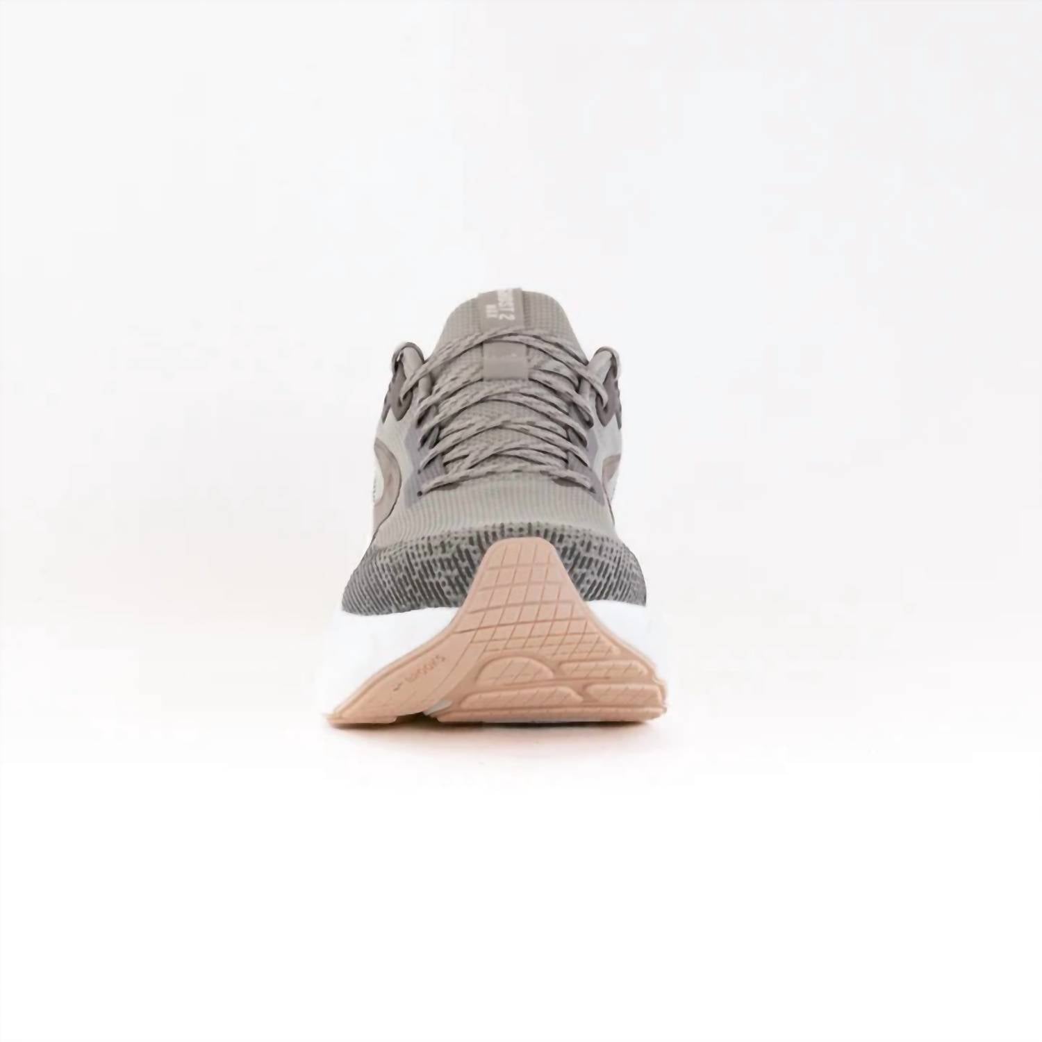 BROOKS Men's Ghost Max 2 Shoes in london fog falcon coconut - men's sneaker - detail view