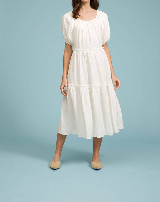 Maddox Tiered Midi Dress