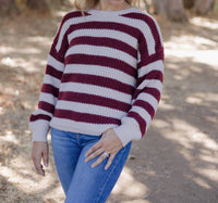 Blu Pepper - Sadie Striped Sweater