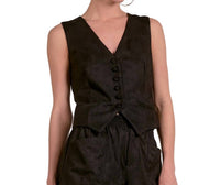 Elan - V-neck Sleeveless Blouse