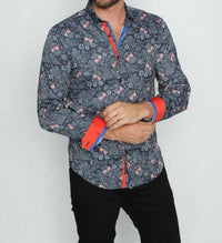 Eight X - Radical Skull Button Down Shirt