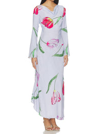 Free People - Zadie Diagonal Seam Midi Dress