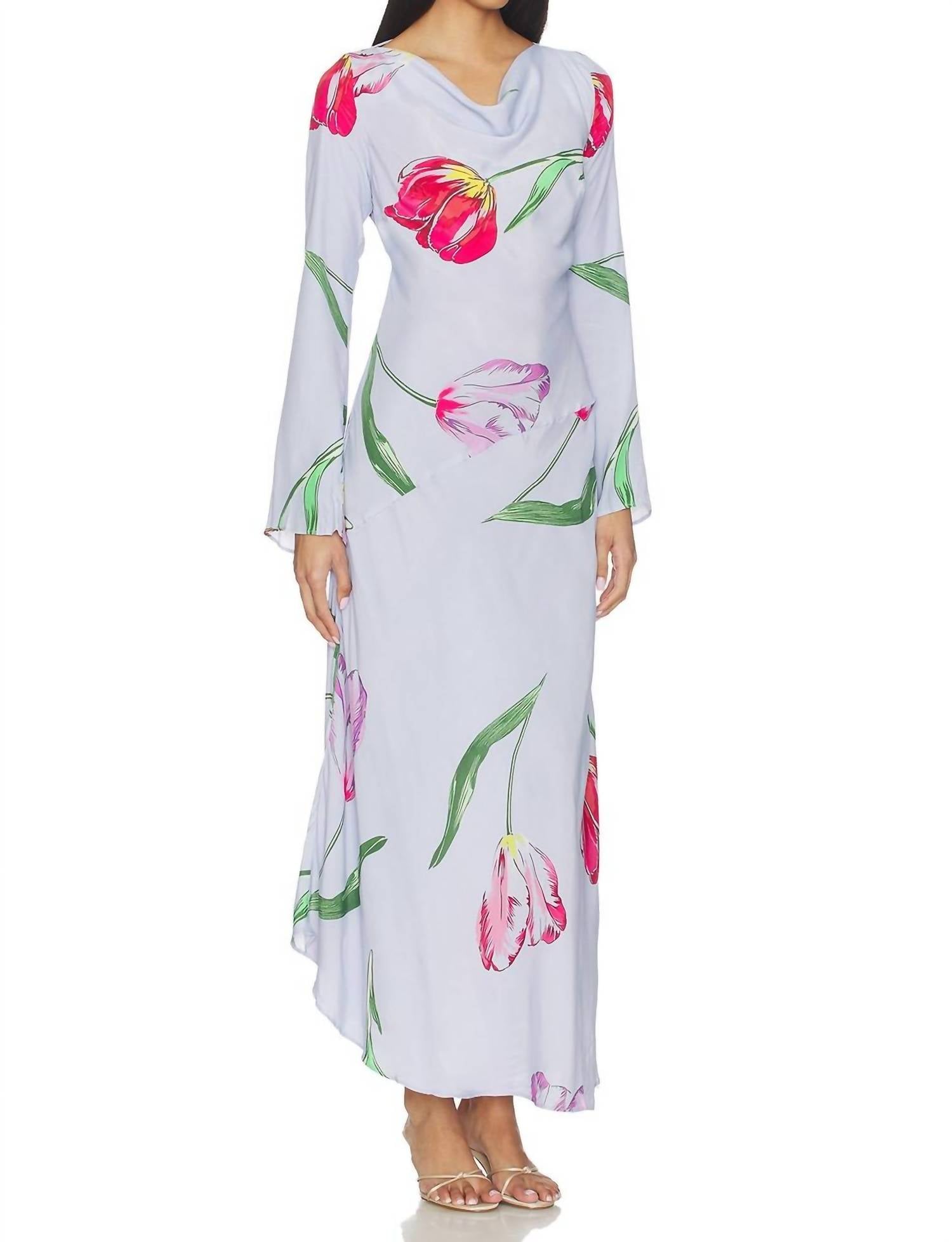 Free People - Zadie Diagonal Seam Midi Dress