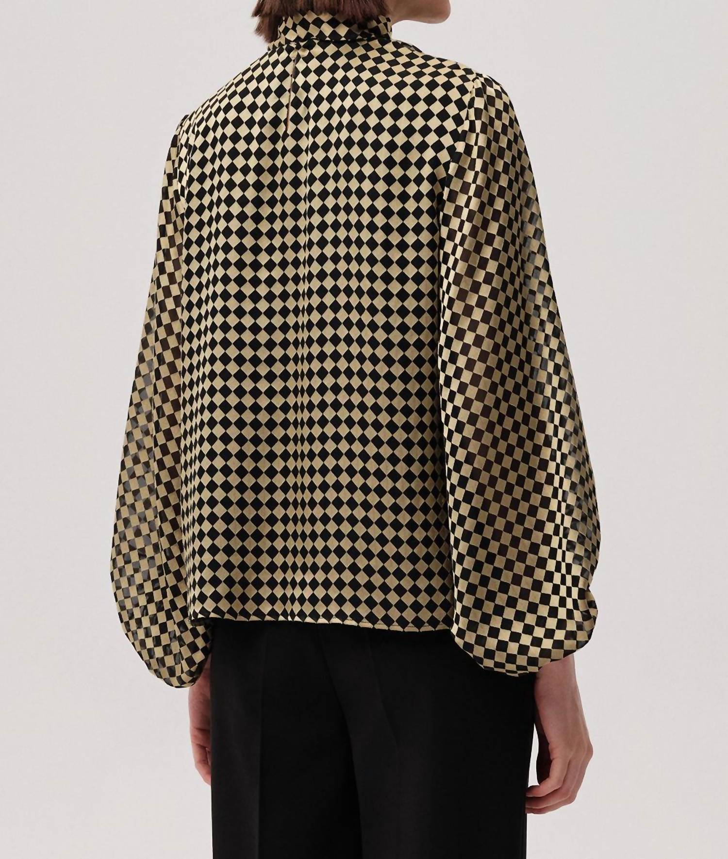 Exquise - Daina Balloon Sleeve Blouse