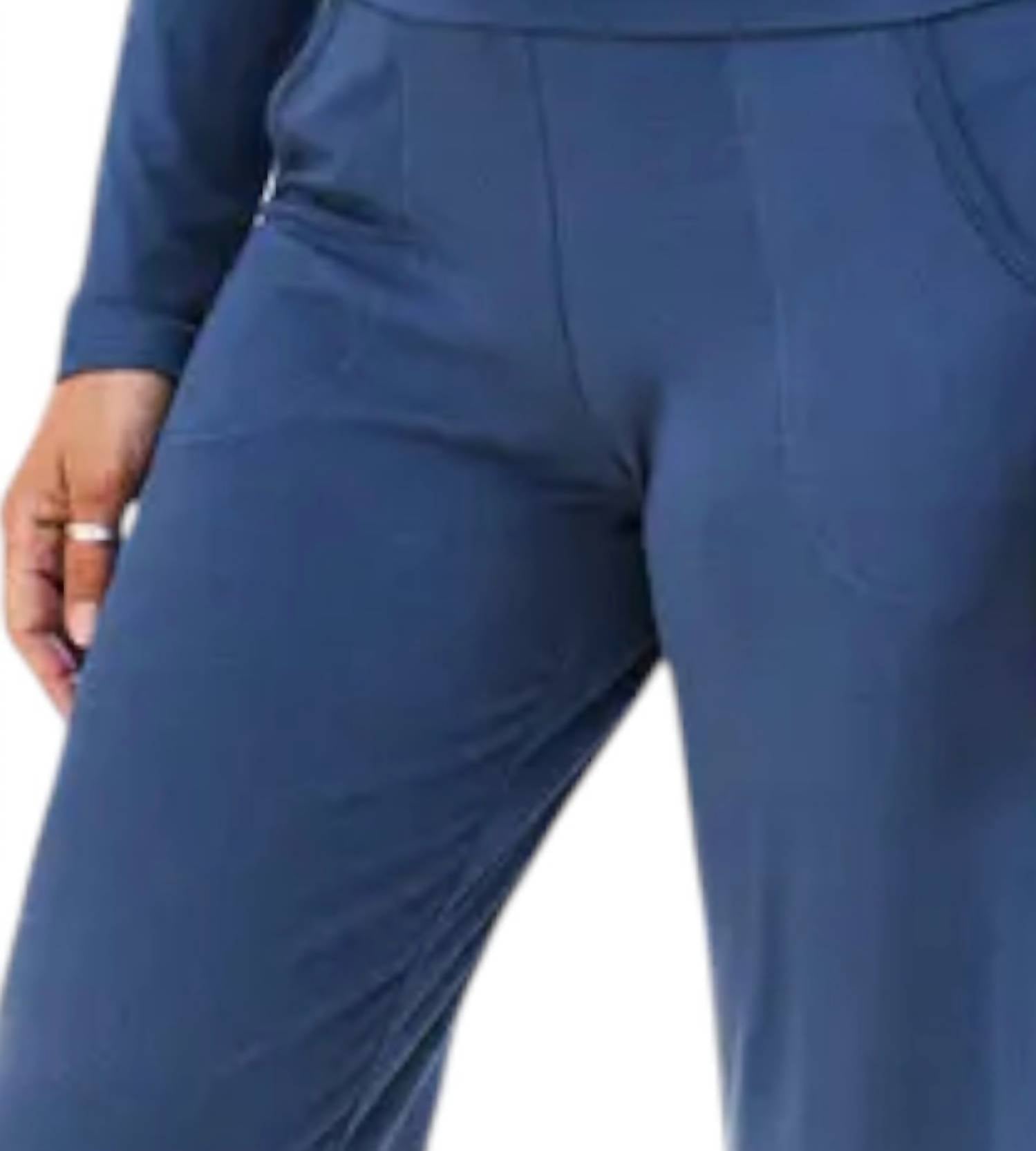 Yala - Kayla Wide Leg Foldover Waist Organic Bamboo Pant