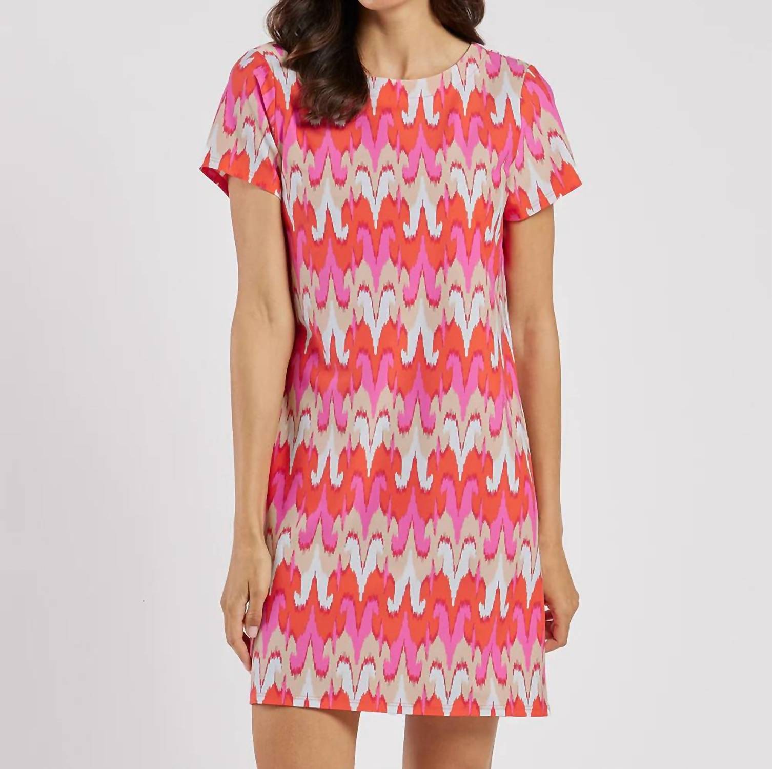 Jude Connally - Ella Paradise Ikat Mini Dress