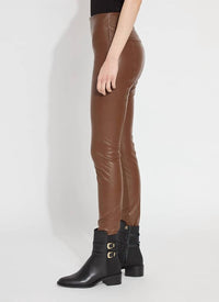 Lysse - Textured Leather Leggings