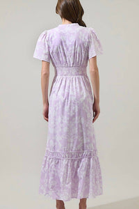 Sugarlips - Emme Floral Demie Smocked Maxi Dress