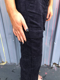 Love Tree - Callie Corduroy Cargo Pants