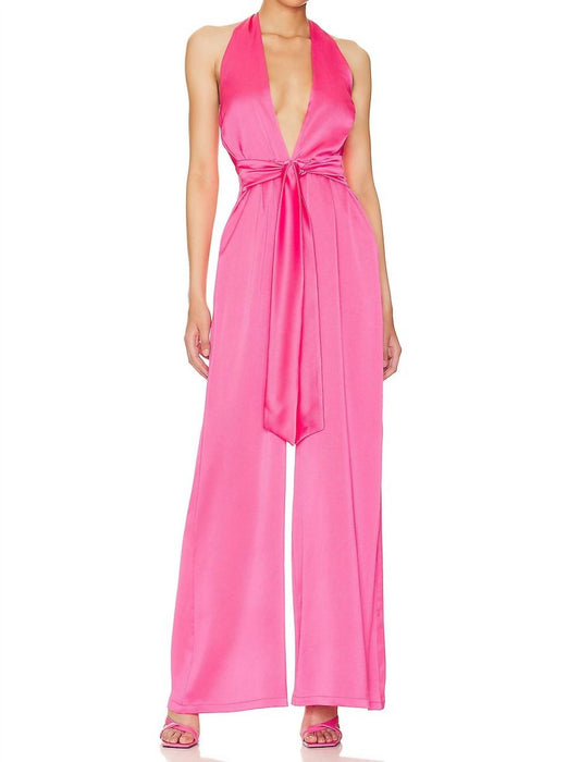 Nookie - Utopia Satin Wide Leg Jumpsuit