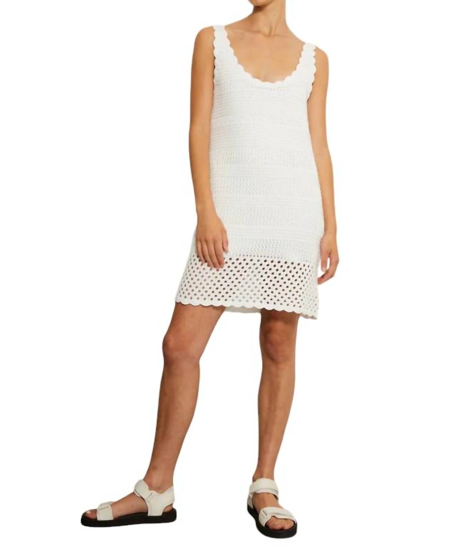 Autumn Cashmere - CROCHET DRESS