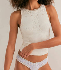 Free People - Women's Flirty Flutters Tank Top