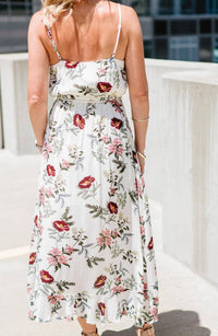 Garden Bloom Printed Maxi Dress